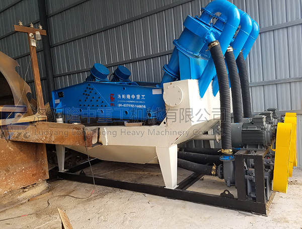 細(xì)沙回收機(jī)現(xiàn)場